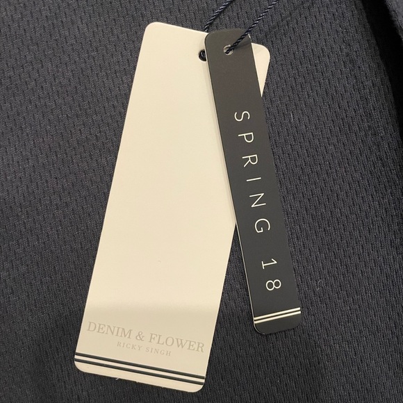 Denim & Flower Shirt - Picture 7 of 7